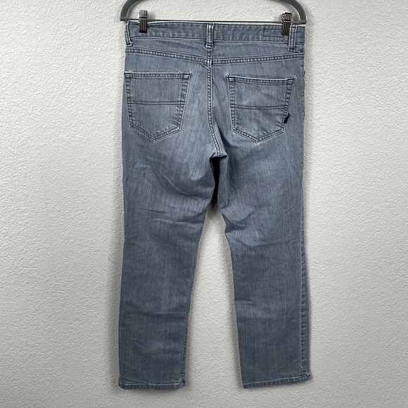 Patagonia Jeans Organic Cotton Gray Tapered Straight Button Fly Mens Sz 32 - Picture 4 of 12